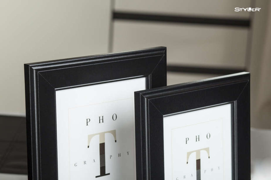 Rėmelis STYLER 40x50 MALMO juodas AK | 35mm