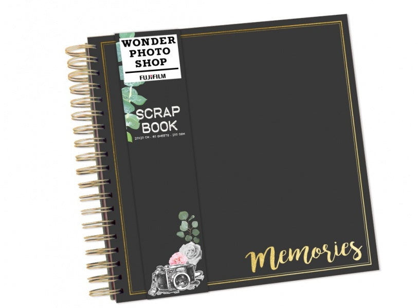 Albumas skrebinimui VINTAGE, 20x20 cm, 200 g/m2, 60 lapų