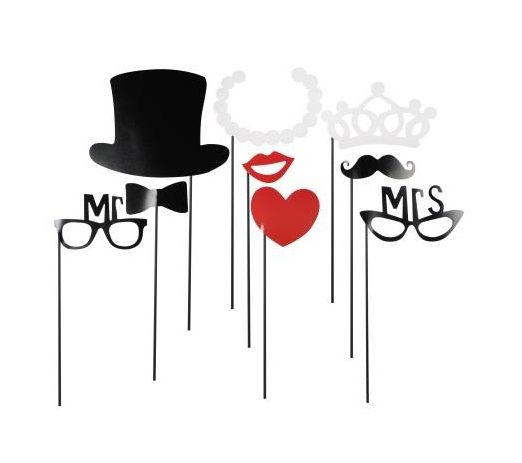 instax foto dekoracija "Wedding" (9 vnt)