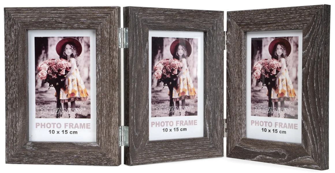 Rėmelis FANDY  NARVIK 10x15/3| pilkai-rudas|28mm