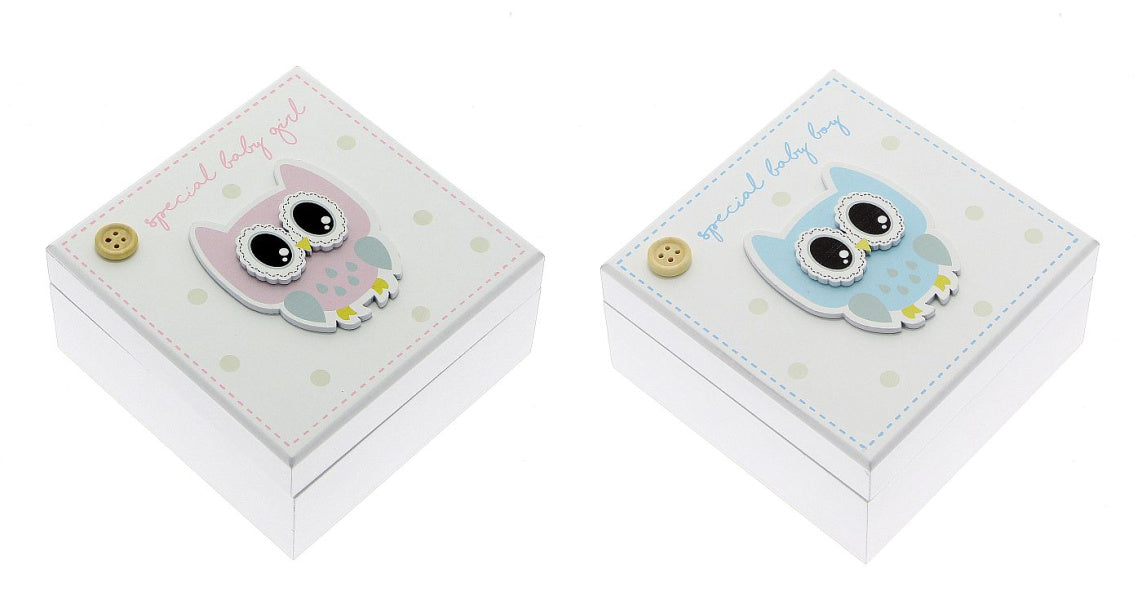 Dėžutė GED JB02 med 12x12x7 |rožinė/mėlyna|vaikiška