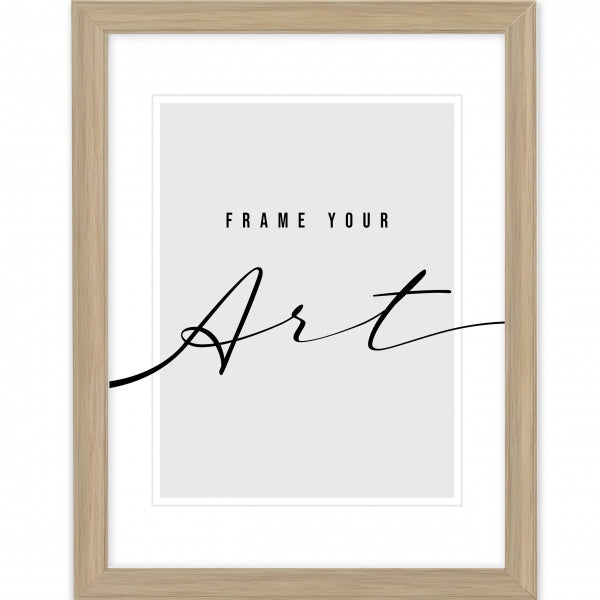 Rėmelis KNOR Sylwia 40x50 natūralus|40mm|plexi