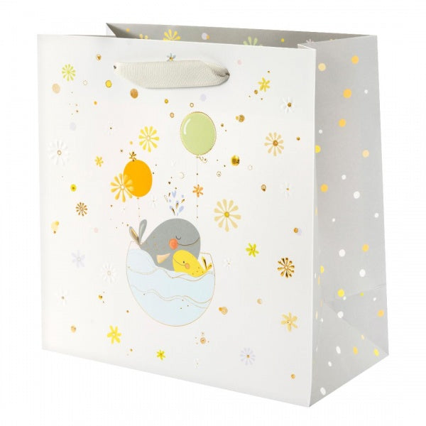 Dovanų maišelis GOLDBUCH 46866 Little Whale 27x13x27