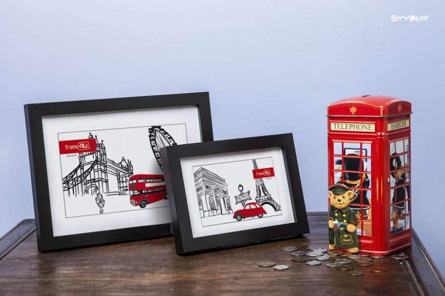 Rėmelis STYLER 21x30 JAPAN juodas AK | 15mm