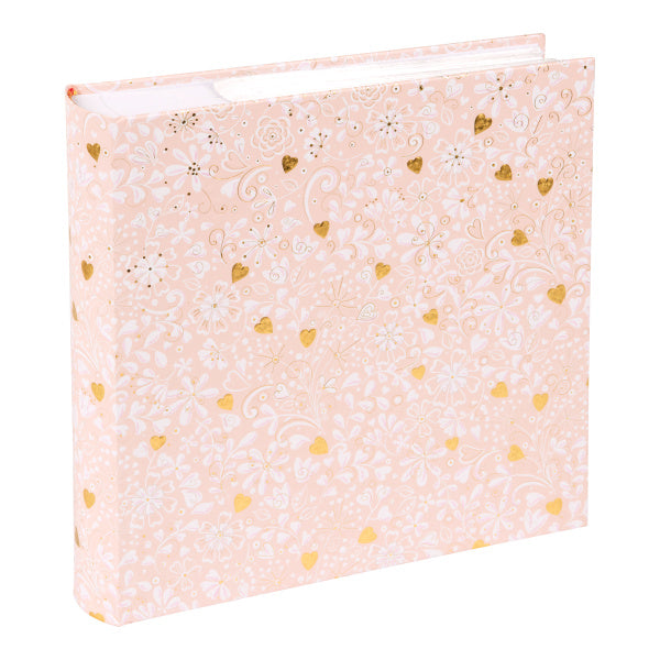 Albumas GOLDBUCH 17334 Finamente rose 23x23cm, 10x15cm /200 foto kišeninis | knyginio rišimo