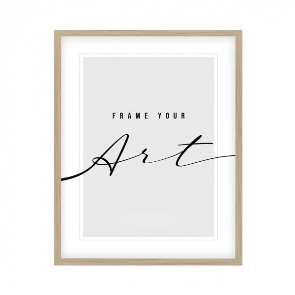 Rėmelis KNOR Izabela 30x40 natūralus|plastikinis|15mm|plexi