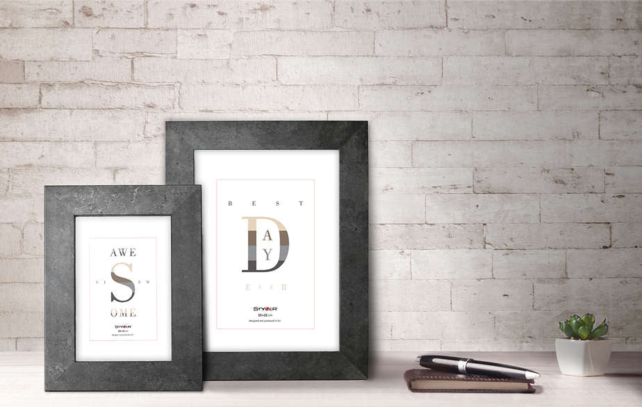 Rėmelis STYLER 30x40 YELLOWSTONE pilkas AA | 29mm