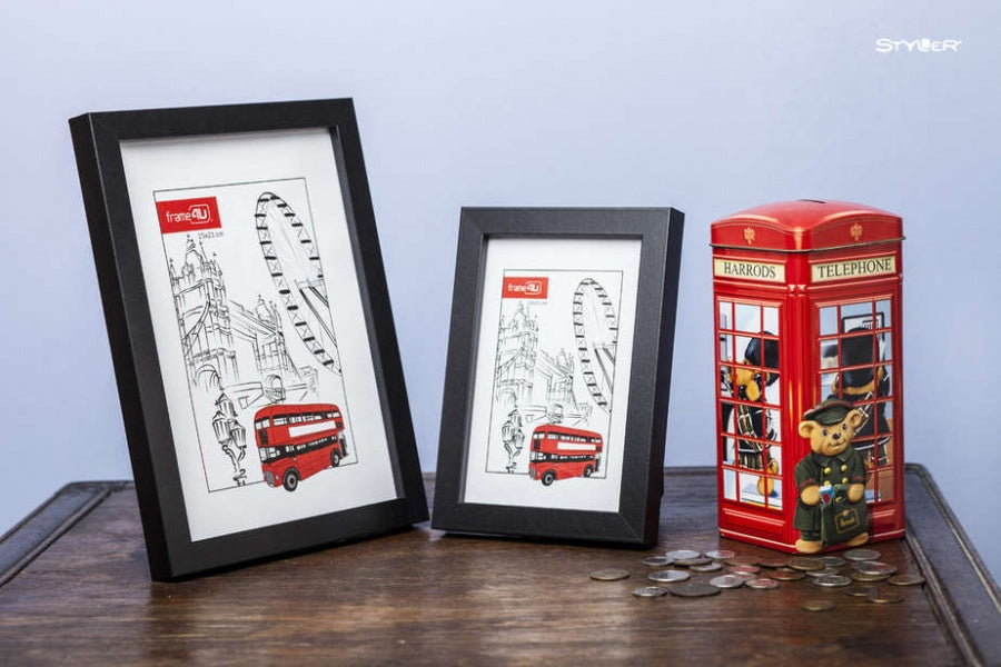 Rėmelis STYLER 21x30 JAPAN juodas AK | 15mm