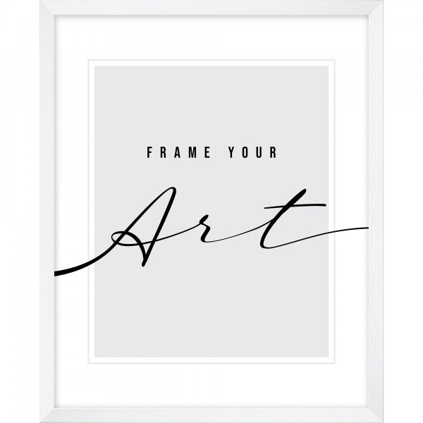 Rėmelis KNOR Izabela 50x70 baltas matinis|plastikinis|15mm|plexi