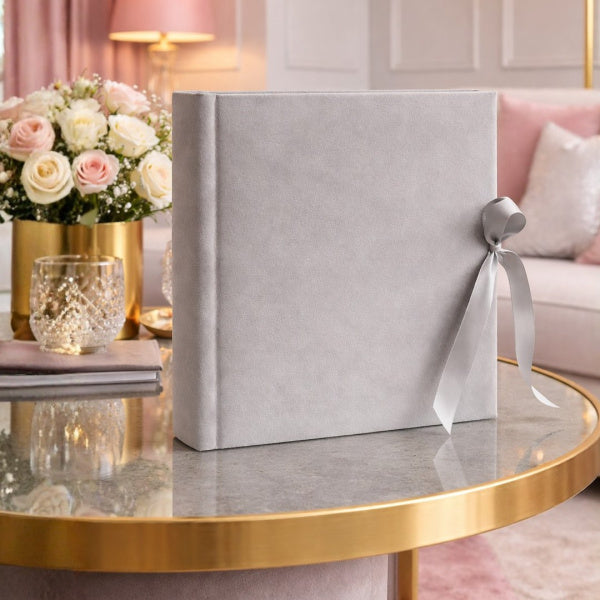 Albumas  GED DBCL50 VELVET DOVE 29x32/100psl | kreminiai lapai | lipdukai/kampučiai | knyginio rišimo | max 10x15 400