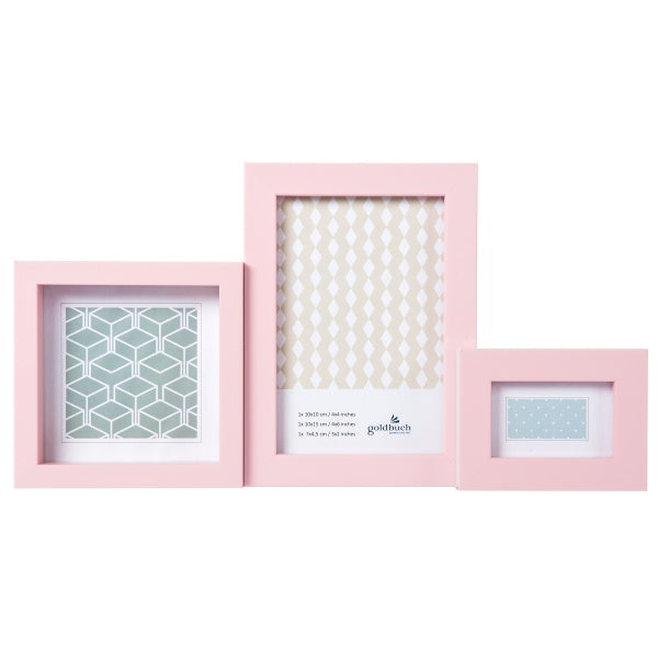 Rėmelis GB 930337 Fresh Summer  |8x8, 10x10, 10x15cm | 34,4x18x4 cm| rožinė|