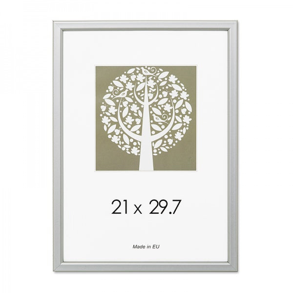 Rėmelis 30x40 plast 1303033 Aura sidabrinis | 14mm