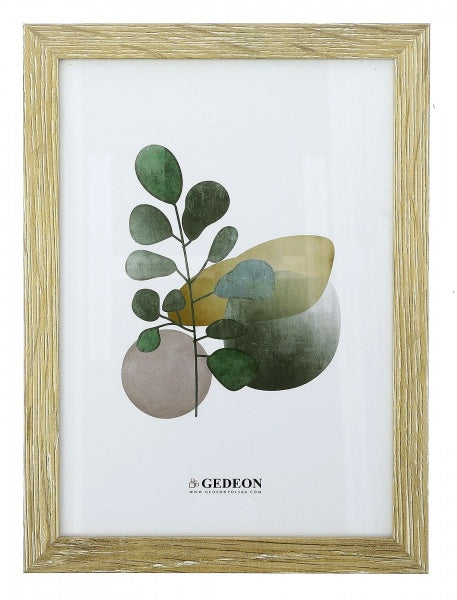 Rėmelis  GED 21x30 medinis D921 rudas su ruoželiais|15x9mm