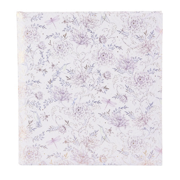 Albumas GOLDBUCH  27468 Hybrid Heritage lilac 30x31 cm| 60 psl | balti lapai| kampučiai/lipdukai