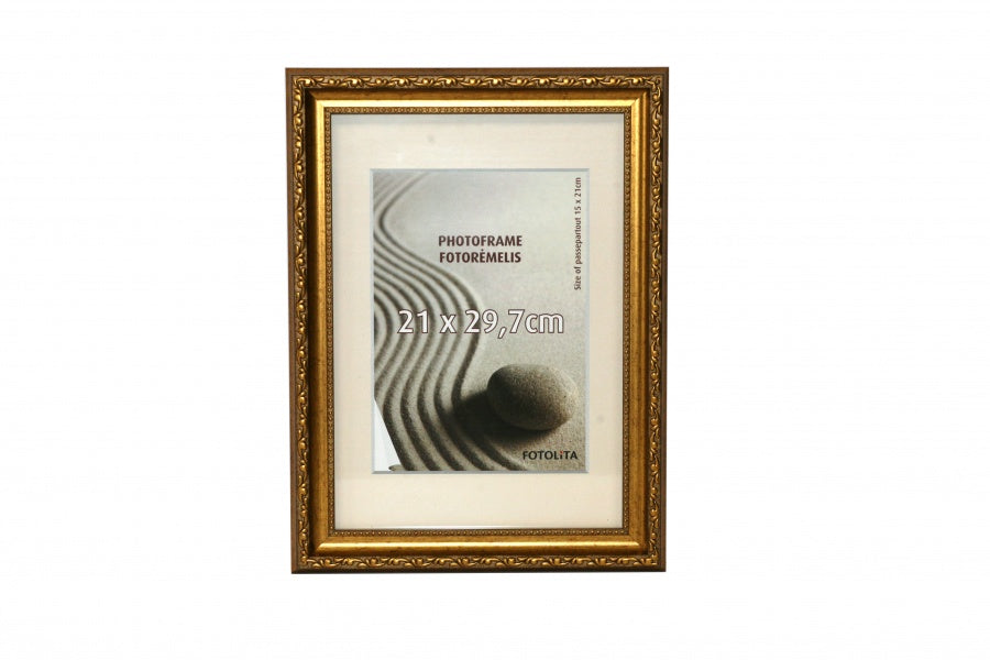 Rėmelis 40x60 plast 1306025 VESTA auksinis | 31mm