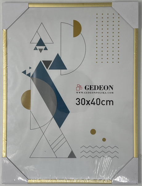 Rėmelis GED 30x40 aliumininis AL30GD| auksinis