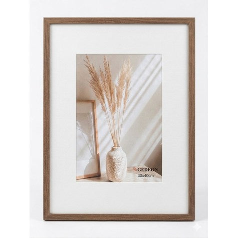 Rėmelis GED 40x50 med M340P šv.rudas|plexi|20x12mm