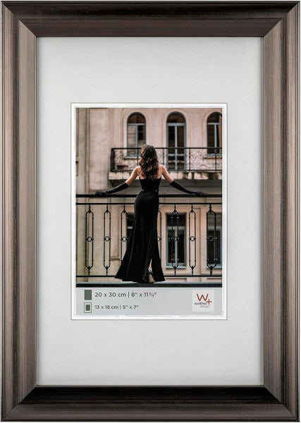 Rėmelis WALTHER VENICE JL050D 40x50 plast| plieno spalvos