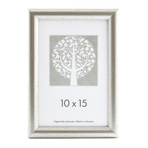 Rėmelis 30x40 plast 1301186 VAKARAS sidabrinis|14mm