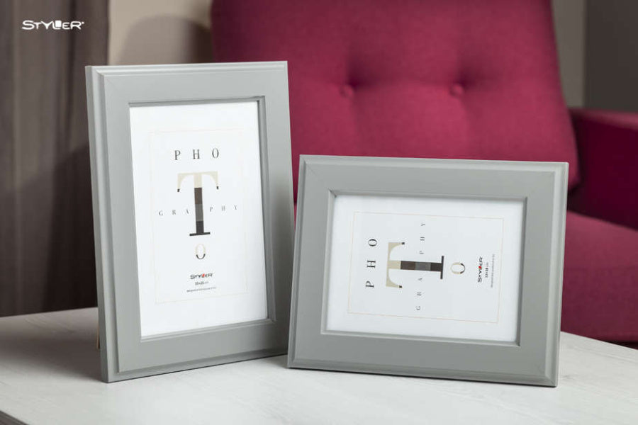 Rėmelis STYLER 15x21 MALMO pilkas AB | 35mm