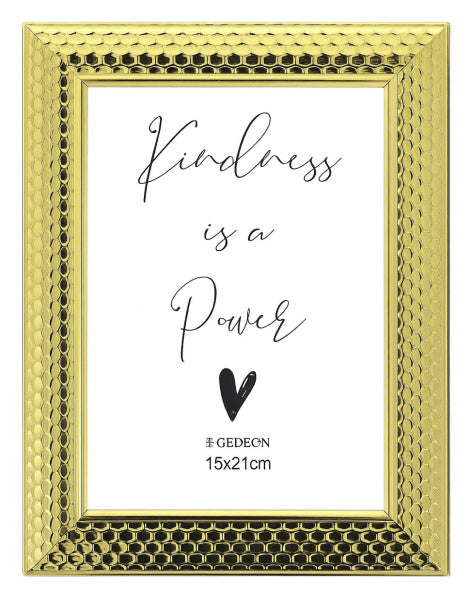 Rėmelis GED 21x30 metalinis SSL21| auksinis