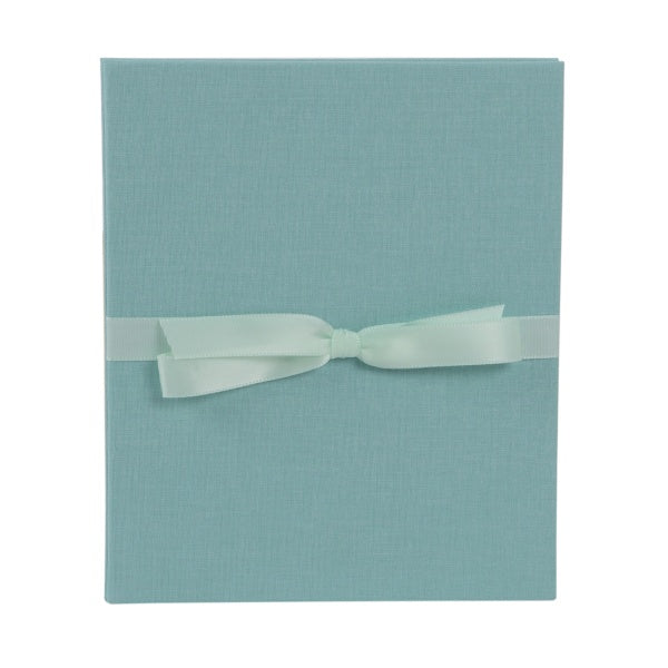 Albumas  GOLDBUCH 68507 Leporello Bella Vista aqua 16x19 cm žalsvos spalvos | kampučiai/lipdukai | max 13x18 10 | juodi lapai [V]