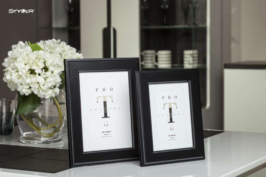 Rėmelis STYLER 15x21 MALMO juodas AK | 35mm