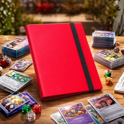 Albumas GED kolekcinėms kortelėms 70x94/360 CG EXPERT RED