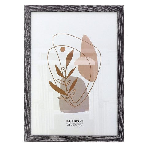 Rėmelis  GED 21x30 medinis D2421 tamsiai pilkas|15x9mm