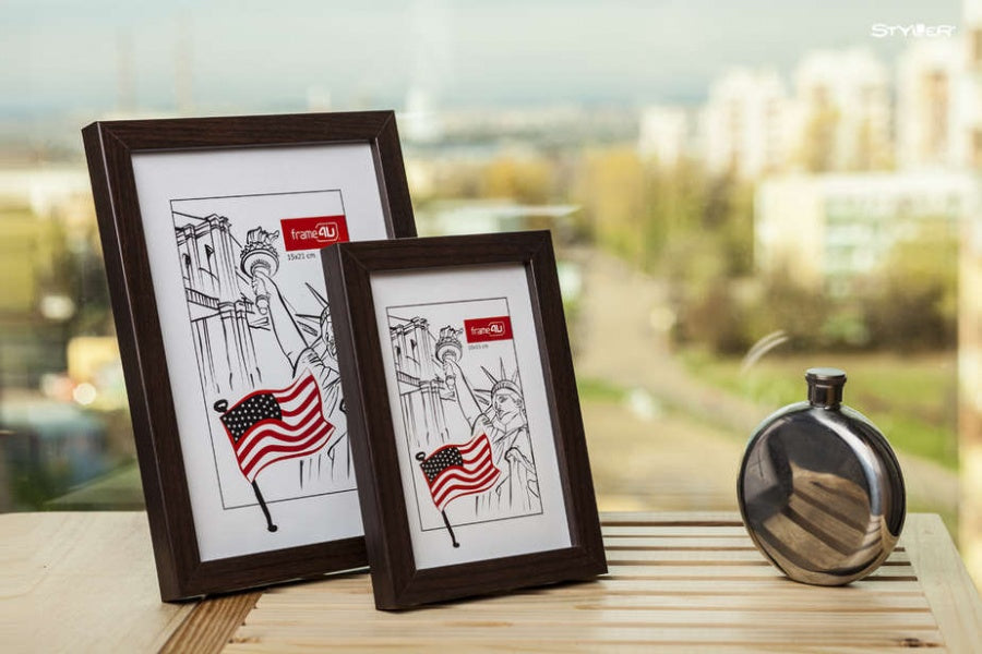 Rėmelis STYLER 21x30 JAPAN rudas AE | 15mm