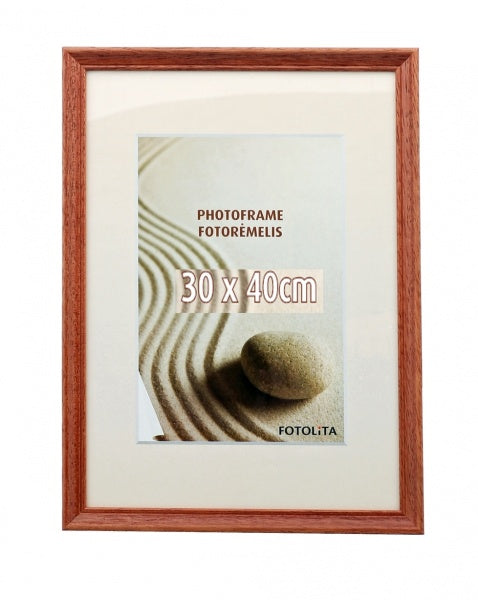 Rėmelis 30x40 med 1201197 Pavasaris rudas | 16mm