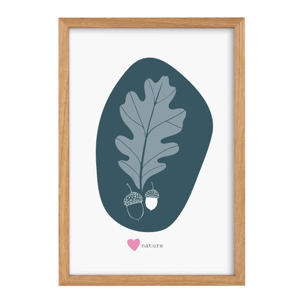 Rėmelis GOLDBUCH 900175 Solid oak nature 20x30 medinis| 12 mm