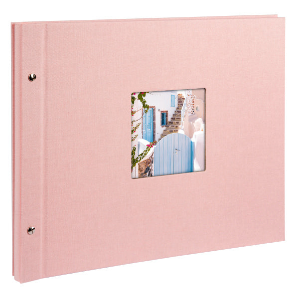 Albumas GOLDBUCH 28822 Bella Vista rose, 39x31, 40psl, balti lapai | kampučiai/lipdukai |pažeista pakuotė