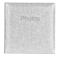 Albumas  INNOVA Q4108449M Glitter silver 10x15 200 | kišeninis | klijuotas |