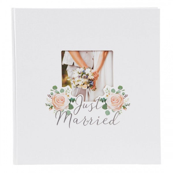 Albumas GOLDBUCH 08 188 Just Married 30x31/60psl | balti lapai | kampučiai/lipdukai | knyginio rišimo