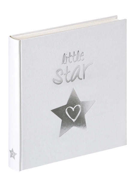 Albumas  WALTHER UK-206 Little Star white 28X30,5 cm|50psl |balti lapai |kampučiai/lipdukai | knyginio rišimo