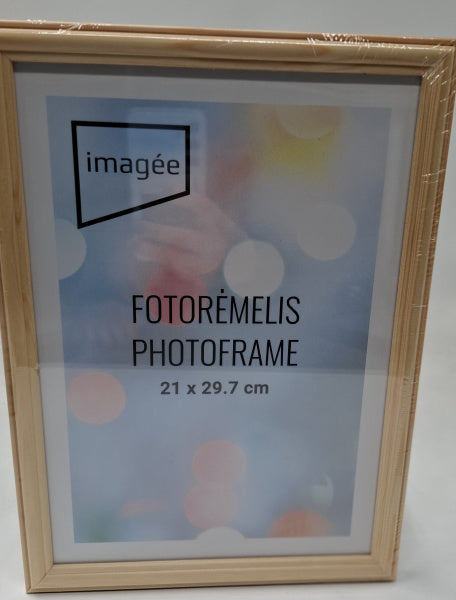 Rėmelis  21x30 med VF2307 MEMORY natūralaus medžio|13mm