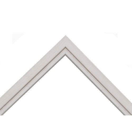 Rėmelis 40x60 plast 1306016 FAUSTA baltas | 30 mm