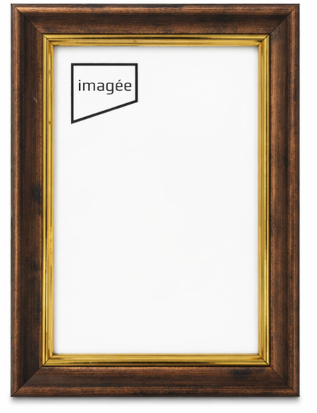 Rėmelis 30x40 plast VF3742 GARDEN PLUS bronzinis su auksu|15mm