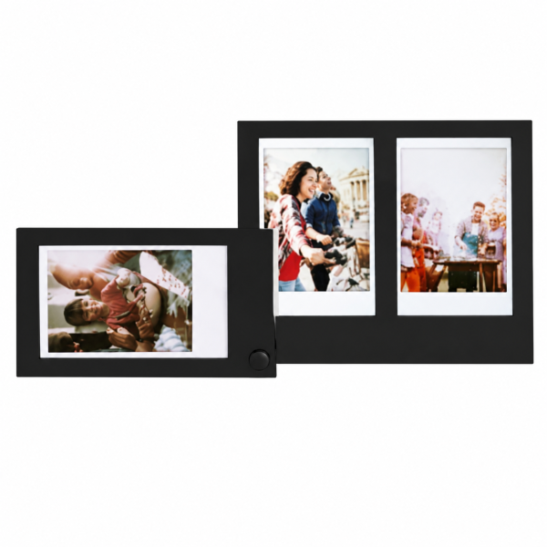 instax mini koliažinis nuotraukų rėmelis, juodas (3 nuotraukos)
